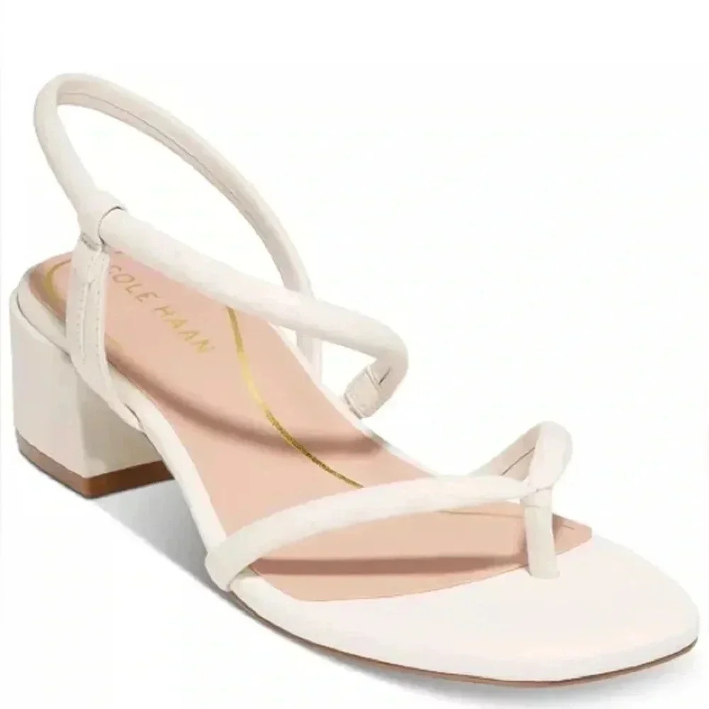 Cole Haan Calli Thong Block-Heel  Dress Sandals NWT